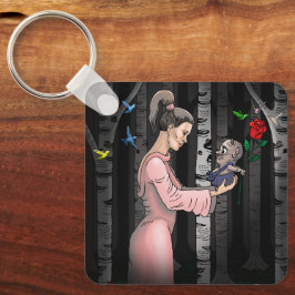 Romantische Prinzessin Schlüsselanhänger