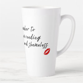 Romantische Reader-Tasse Milchtasse
