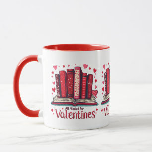Romantische Reading Vibes Cosy Valentine Geschenk Tasse