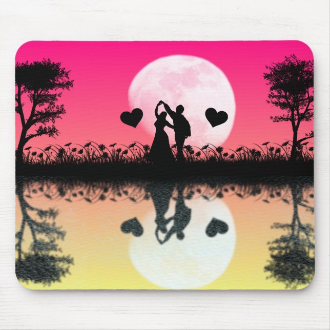 Romantische Reflexionen - Mousepad (Vorne)