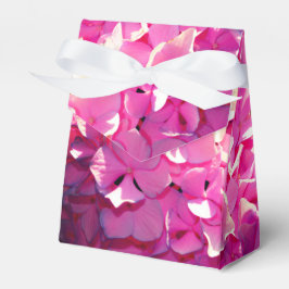 Romantische rosa, blumengeschmückte, elegante Hydr Geschenkschachtel
