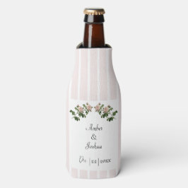 Romantische Rosa Hochzeit Flaschenkühler
