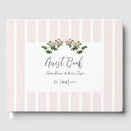 Romantische Rosa Hochzeit Gästebuch