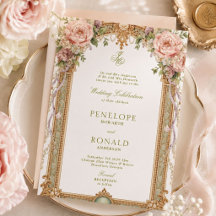 Romantische rosa Roségold-Hochzeit