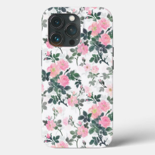 Romantische rosa Rosen Aquarellmalerei Case-Mate iPhone Hülle