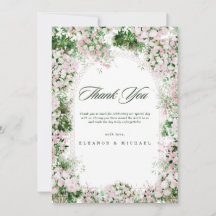 Romantische rosafarbene florale Gartenhochzeit