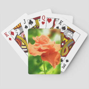 Romantische Rose Blume #2 Spielkarten
