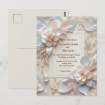 Romantische Rose Blume Hochzeit