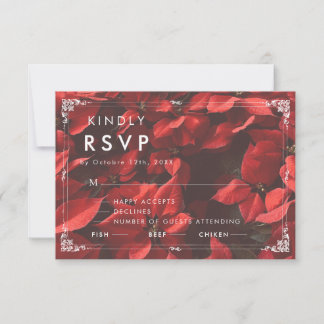 Romantische Rose | Florale elegante editierbare RS Dankeskarte