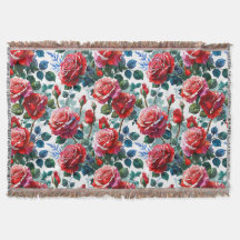 Romantische Rose Gartendruckerei