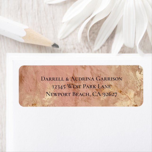 Romantische Rose Gold Brautparty Hochzeit (Insitu)