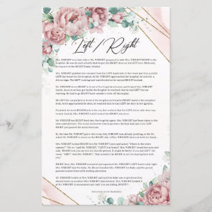 Romantische Rose Salbeigold Links