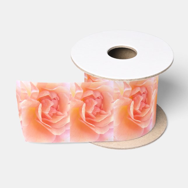 Romantische Rose Satinband (Spule)
