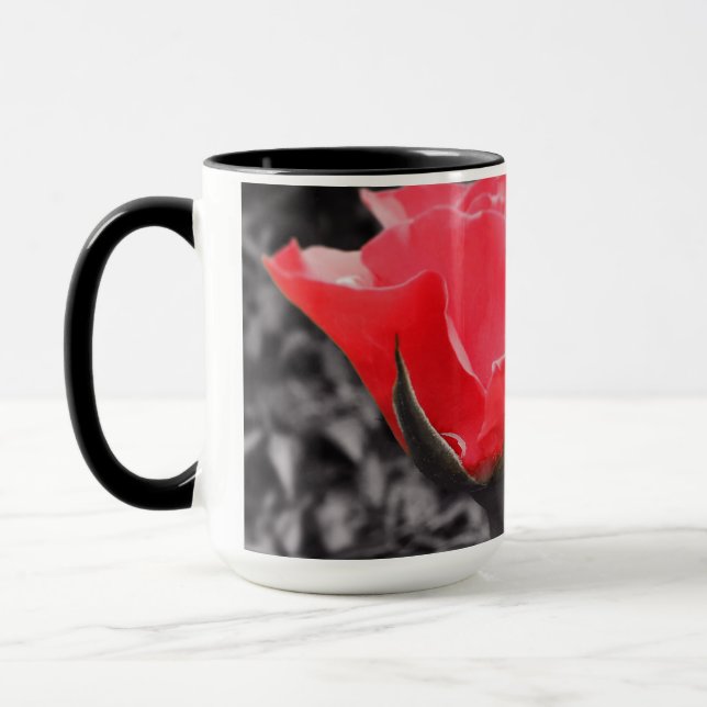 Romantische Rose Tasse (Links)