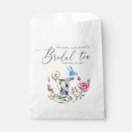 Romantische Rose Tee Party | Brautparty Floral Geschenktütchen