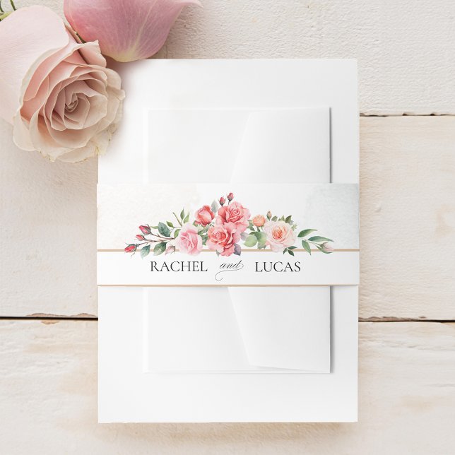 Romantische Rosen Einladungsbanderole (Von Creator hochgeladen)