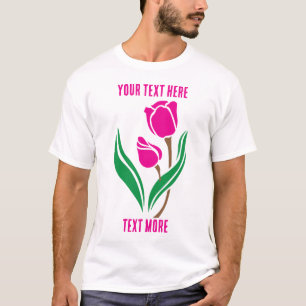 Romantische Rosenblume – Zeitlose Florale Kunst T-Shirt