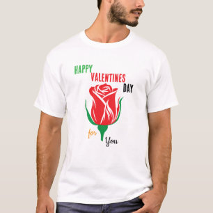 Romantische Rosenblume – Zeitlose Florale Kunst T-Shirt