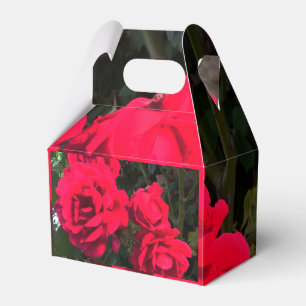 Romantische Rote Rose Blume Geschenk Geschenkschachtel