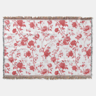 Romantische rote Rosen Blumen Decke