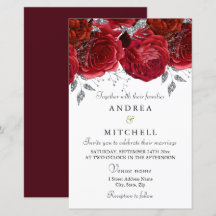 Romantische Rote Rosen Discount Budget Hochzeit Ei