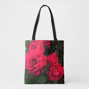 Romantische Rote Rosen Elegant Tasche