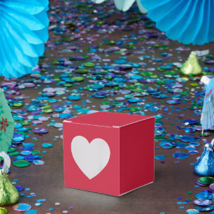 Romantische Rotes Herz Leckerei Box für besondere Geschenkschachtel