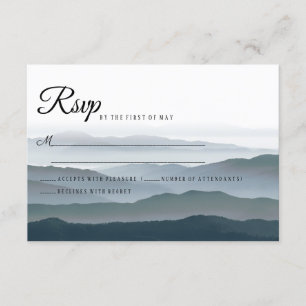 Romantische Rustikale Hochzeit RSVP