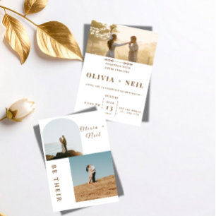 Romantische schwarze und goldene Hochzeitseinladun Einladung