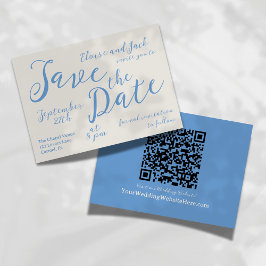 Romantische Script-Hochzeit speichern Sie die Datu Save The Date