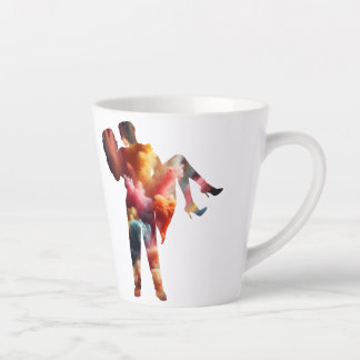 Romantische Silhouette Liebe Explosion Tasse - Dyn