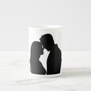 ROMANTISCHE SILHOUETTE PROZELLANTASSE