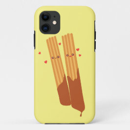 Romantische Spanische Churros mit Schokolade Case-Mate iPhone Hülle