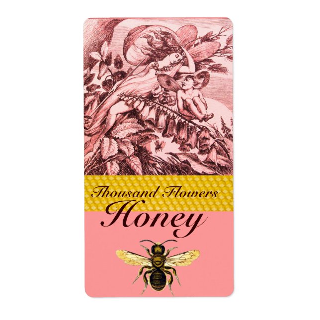 ROMANTISCHE SPRING-BLUME-FAIRIEN HONEY BEE, RINDFL (Vorne)
