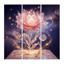 Romantische Sternenlichtblüte: Diamantkern
