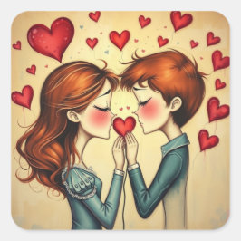 Romantische Stickers