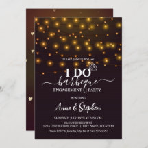 Romantische String Lights I Do GRILLEN