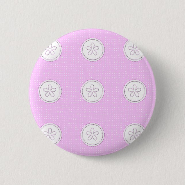 romantische Tapete Button (Vorderseite)