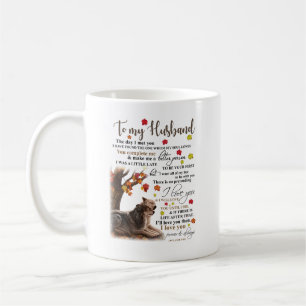 Romantische Tasse für Ehemänner - Ihre Liebe anzei