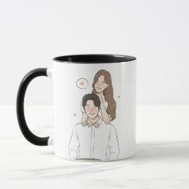 Romantische Tasse Niedliche Liebe Geschenk für Ihm