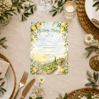 Romantische toskanische Hochzeit