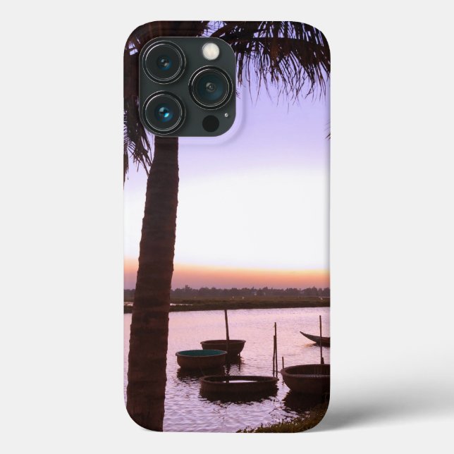 Romantische tropische Landschaft Case-Mate iPhone Hülle (Rückseite)