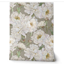 Romantische und elegante Wasserfarben Blumengestel