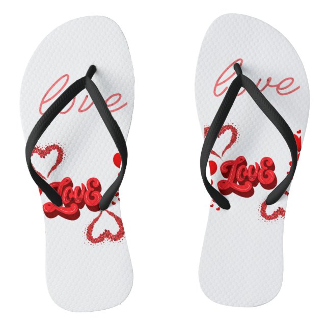 Romantische und stilvolle SommersandalePair von Fl Flip Flops (Fußbett)