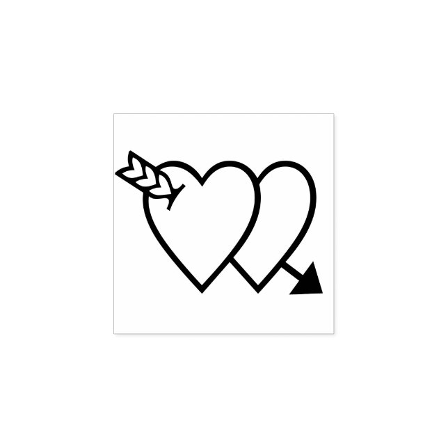 Romantische Valentine Dekoration nach Maß Gummistempel (Prägung)