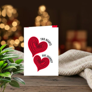 Romantische Valentinstagskarte Feiertagskarte
