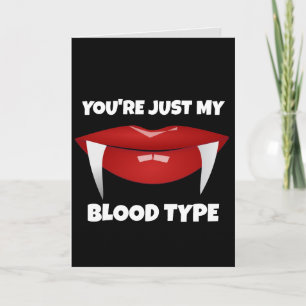 ROMANTISCHE VAMPIRESSEN FUNNY GRUSSKARTE KARTE