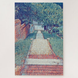 Romantische Vintage Illustration Vacation Walk Puz
