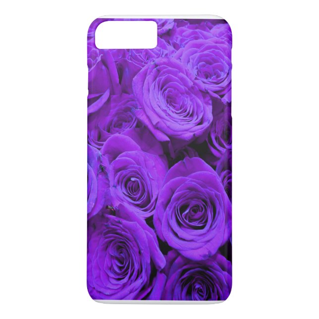 Romantische violette lila Rose, hübscher Rosenbuke Case-Mate iPhone Hülle (Rückseite)