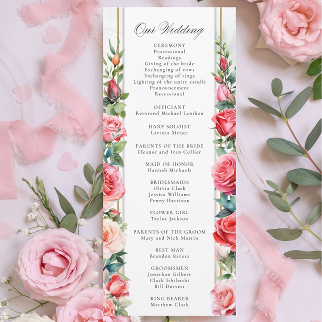 Romantische Wasserfarben Rosen und Kalligraphie Programm (Von Creator hochgeladen)
